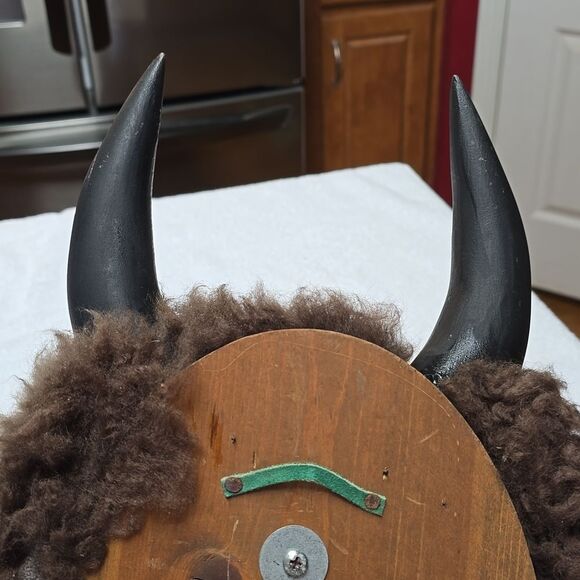 Native American Indian Spirit Mask Face Wall Hanging - minor flaws - Picture 6 of 10